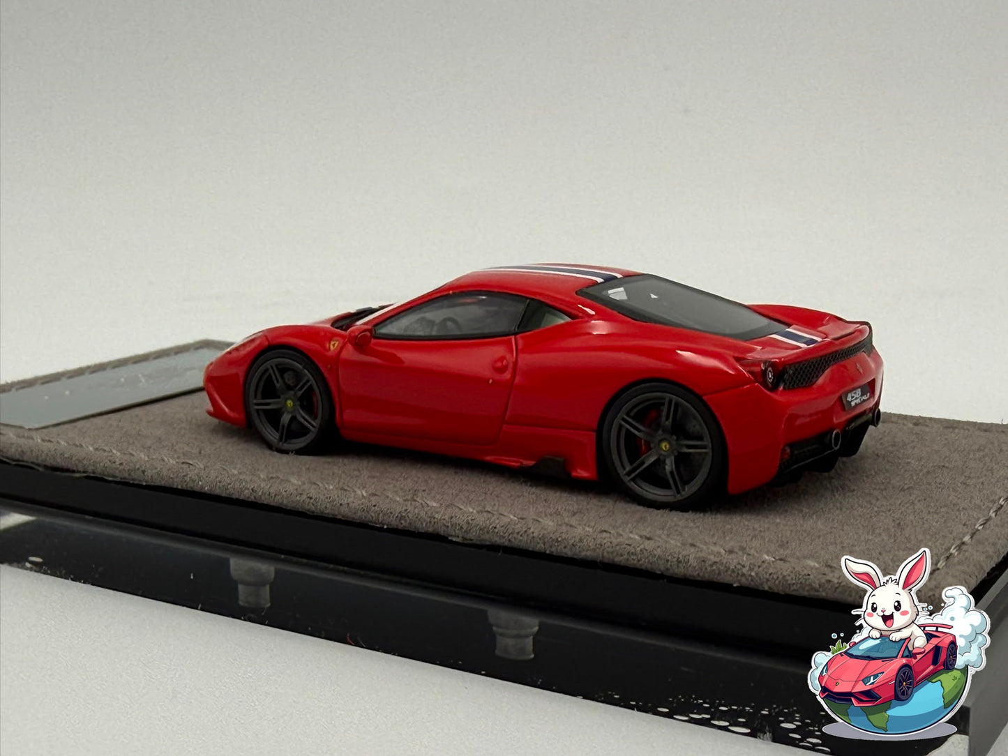 Henson & Heaven 1:64 Ferrari 458 Speciale (Launch Configuration) - Rosso Corsa