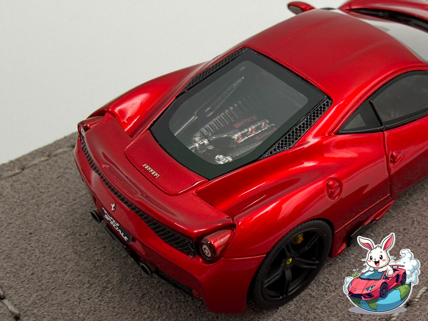 Henson & Heaven 1:64 Ferrari 458 Speciale (Exclusive Specification) - Metallic Red