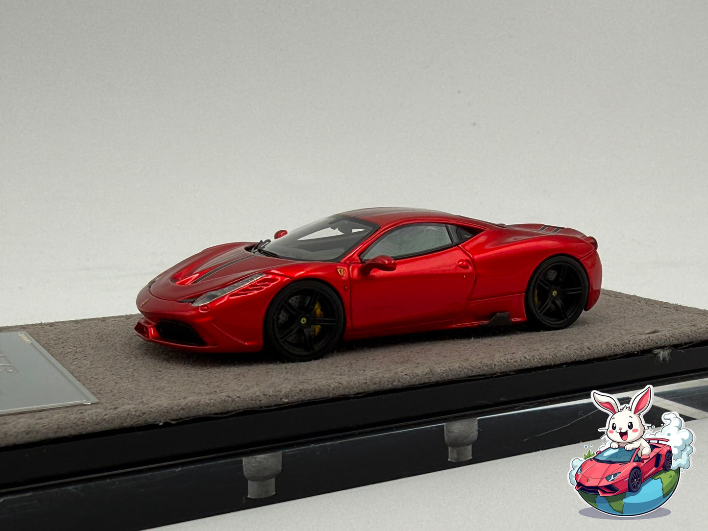 Henson & Heaven 1:64 Ferrari 458 Speciale (Rosso Fuoco)