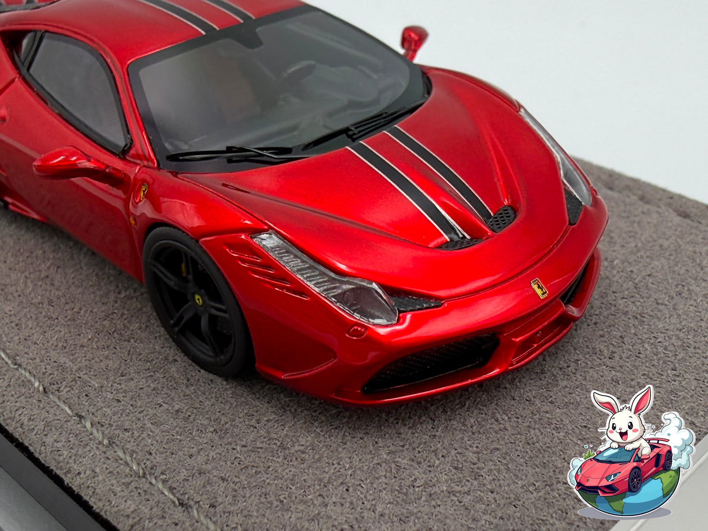 Henson & Heaven 1:64 Ferrari 458 Speciale (Rosso Fuoco)
