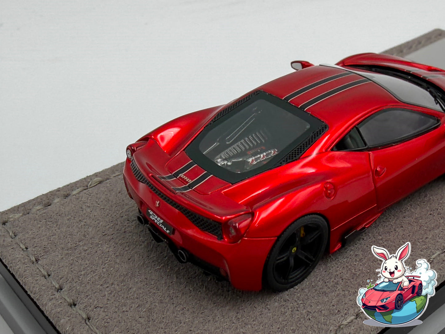 Henson & Heaven 1:64 Ferrari 458 Speciale (Rosso Fuoco)
