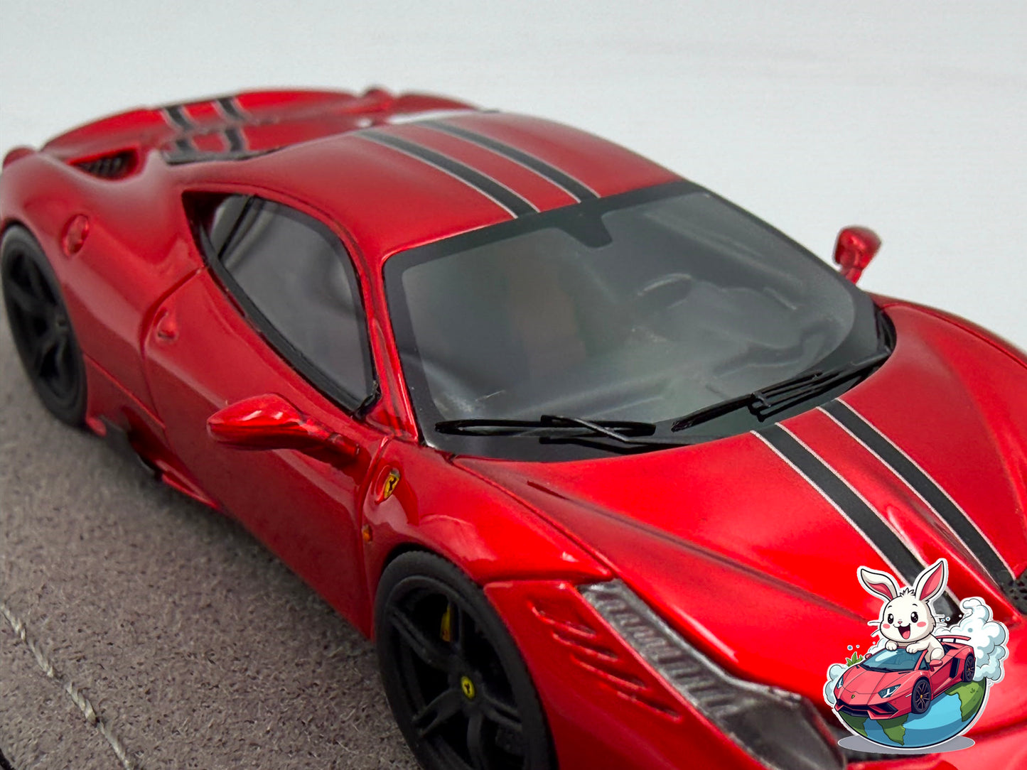 Henson & Heaven 1:64 Ferrari 458 Speciale (Rosso Fuoco)