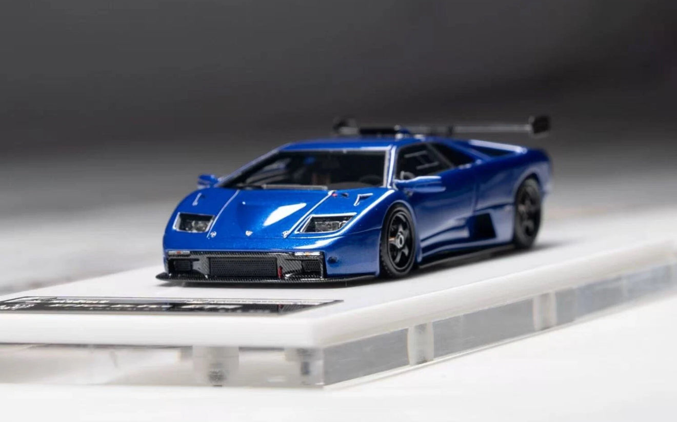 Fuelme Models 1:64 Lamborghini Diablo GTR (Monterey Blue)