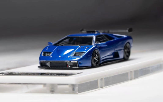 Fuelme Models 1:64 Lamborghini Diablo GTR (Monterey Blue)