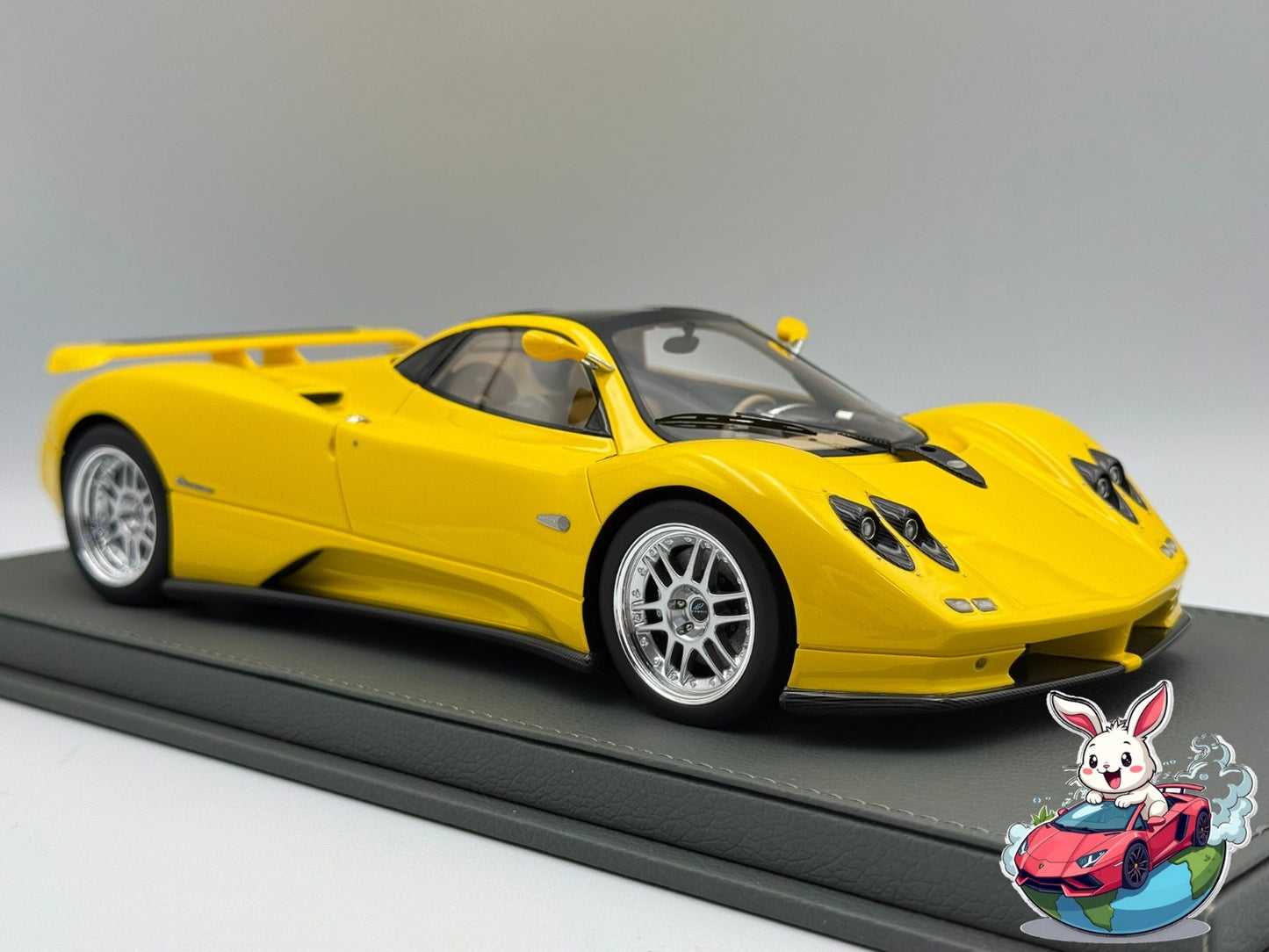 BBR 1:18 Pagani Zonda C12 (Yellow)