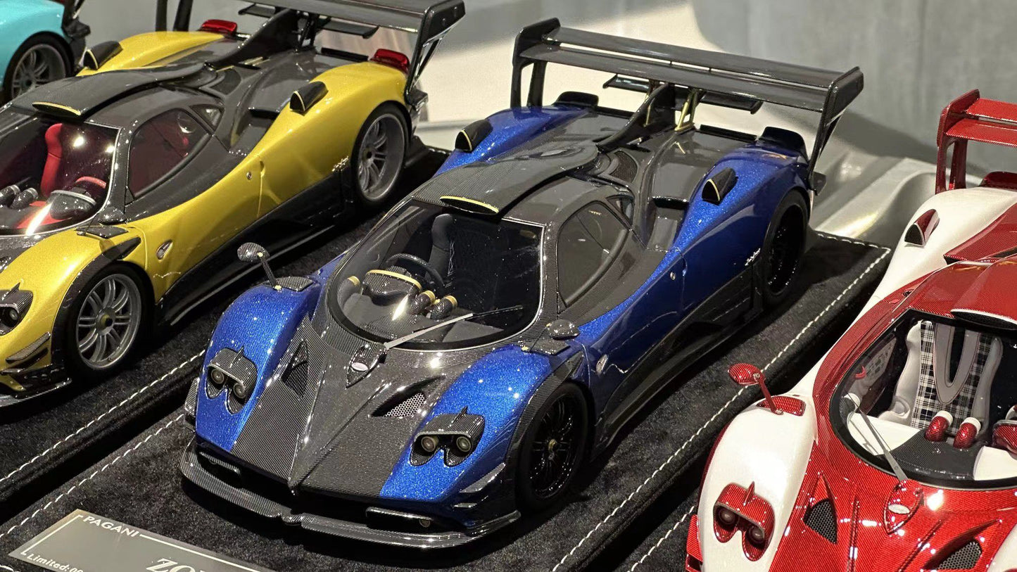 Henson & Heaven 1:18 Pagani Zonda MY (Blue)