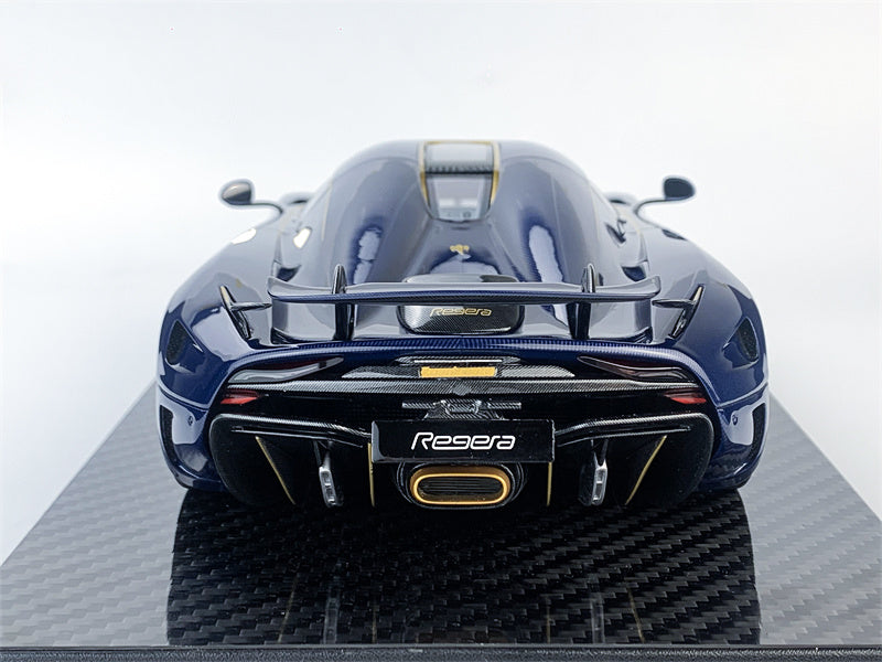 Frontiart 1:18 Koenigsegg Regera (Blue Carbon)
