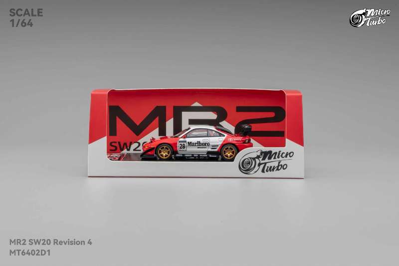 PREORDER Micro Turbo 1:64 Toyota MR-2 Marlboro