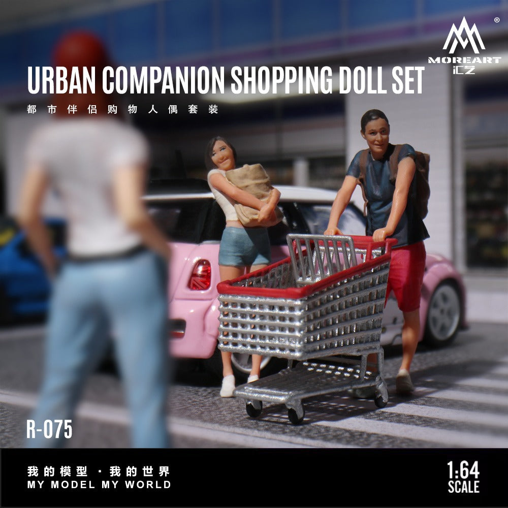 PREORDER MoreArt 1:64 Urban Companion Shopping Set