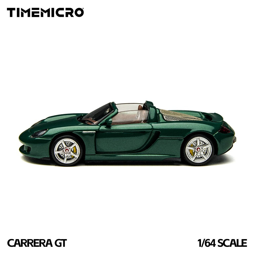 PREORDER Time Micro 1:64 Porsche Carrera GT (British Racing Green)
