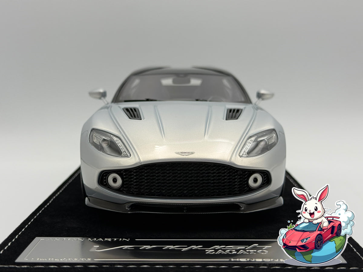Henson & Heaven 1:18 Aston Martin Vanquish Shooting Brake Zagato - Silver