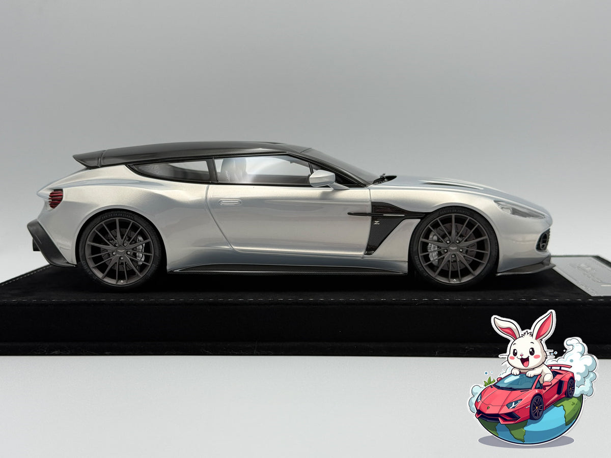 Henson & Heaven 1:18 Aston Martin Vanquish Shooting Brake Zagato - Silver