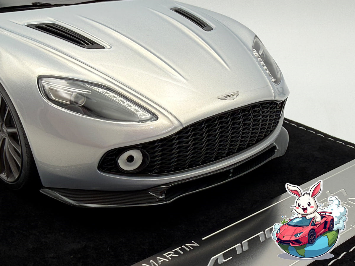 Henson & Heaven 1:18 Aston Martin Vanquish Shooting Brake Zagato - Silver
