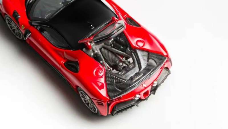 PREORDER Stance Hunters 1:64 Ferrari SF90 Stradale (Rosso Corsa)