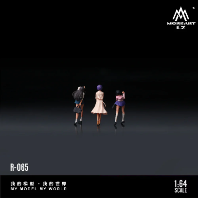 Moreart 1:64 Vitality Girl Doll Set