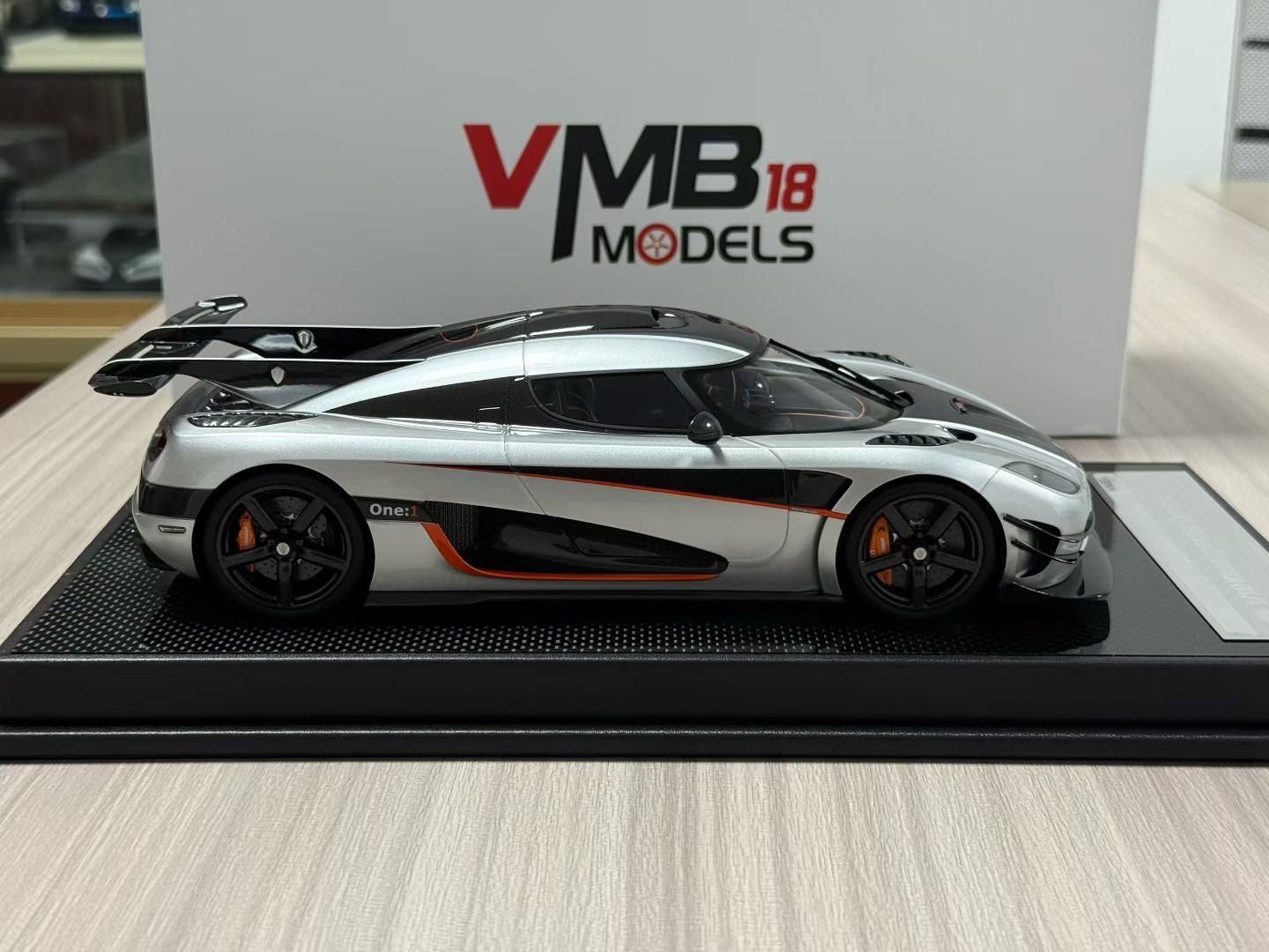 VMB 1:18 Koenigsegg One:1 (Silver)