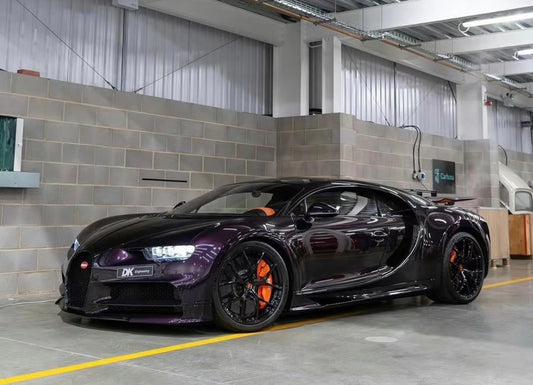 PREORDER Henson & Heaven 1:18 Bugatti Chiron Sport (Metallic Purple/Orange)