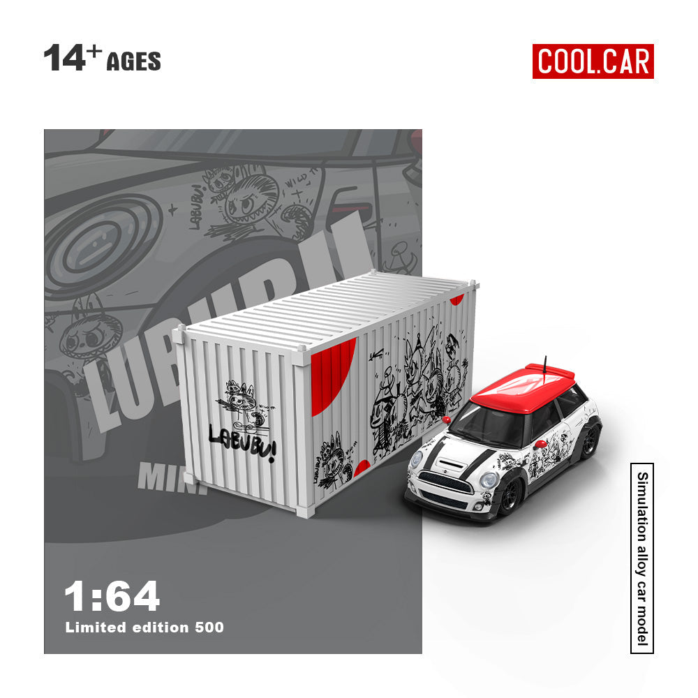 Cool Car 1:64 Mini Cooper ‘LABUBU’