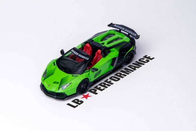 PREORDER Rhino Model RM 1:64 Lamborghini Aventador LP720-4 LBWK Widebody (Baby Blue/Verde Singh)