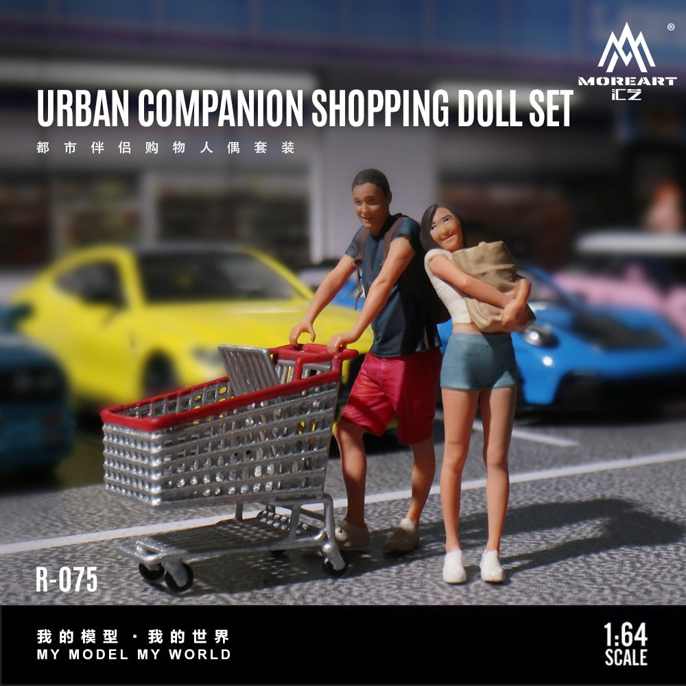 PREORDER MoreArt 1:64 Urban Companion Shopping Set