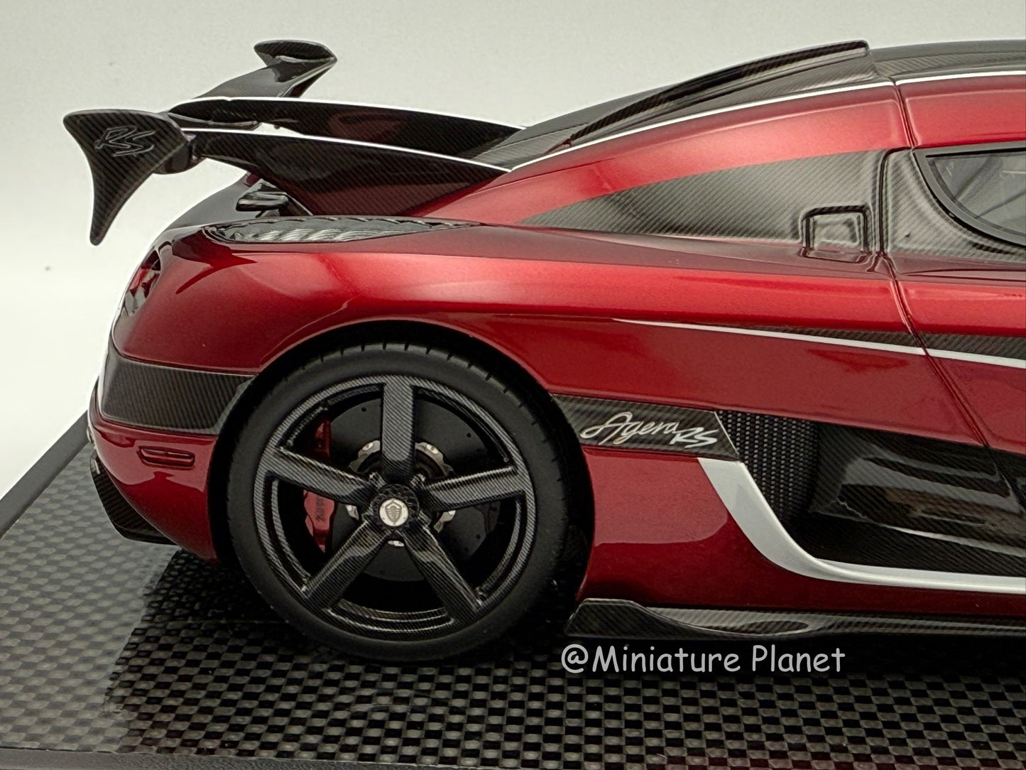 VMB Models 1:18 Koenigsegg Agera RS (Burgundy Red)