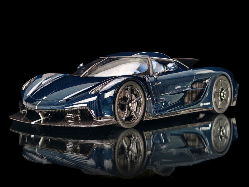 PREORDER Frontiart 1:18 Koenigsegg Jesko Absolut (Blue tinted carbon fiber)