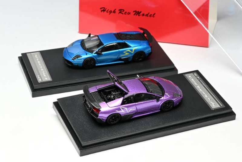 HRM 1:64 Lamborghini Murcielago LP670-4 SuperVeloce (Purple)