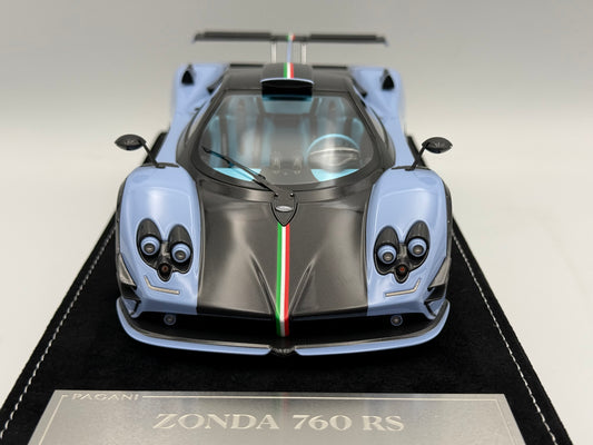 Henson & Heaven 1:18 Pagani Zonda 760RS (Baby Blue)