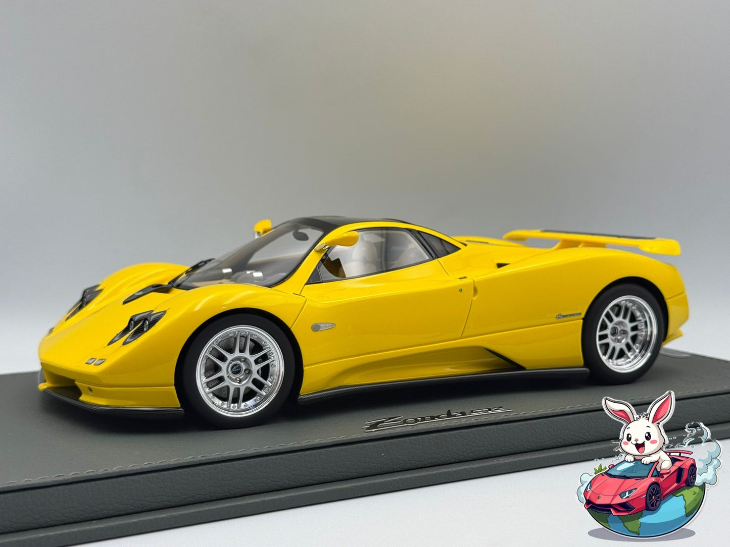 BBR 1:18 Pagani Zonda C12 (Yellow)