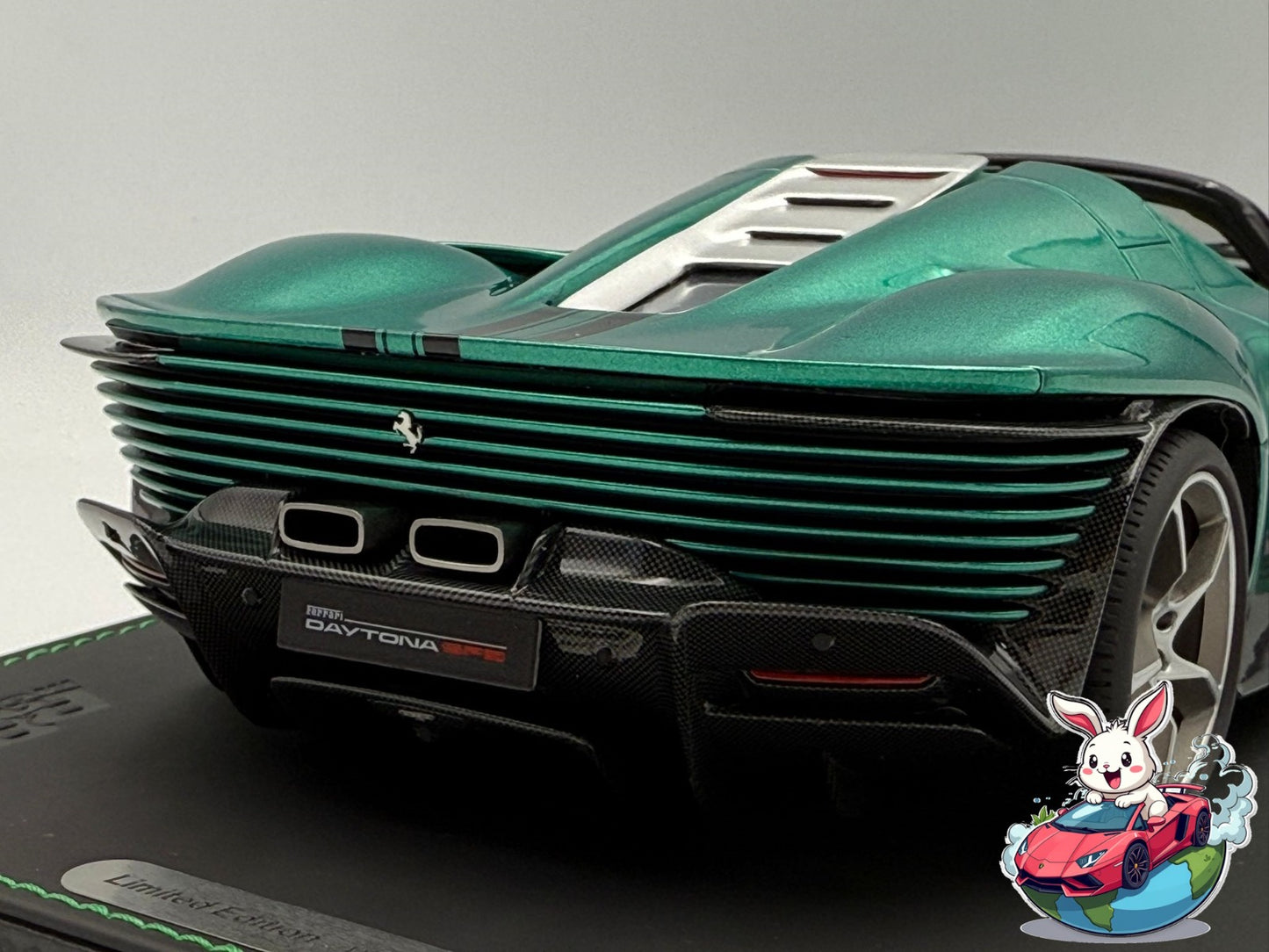BBR Models 1:18 Ferrari SP3 Daytona 'Open Roof' (Green Jewel)