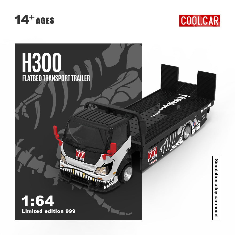 PREORDER Cool Car 1:64 Hino H300 Flatbed Truck - Zibo 77