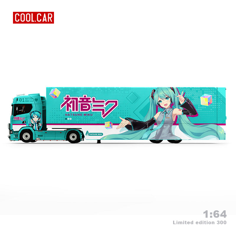 PREORDER Cool Car 1:64 Scania Container Truck 'Hatsune Miku'
