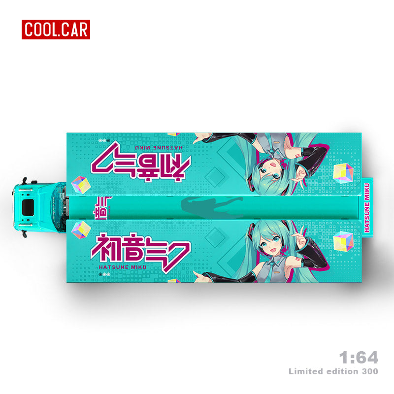 PREORDER Cool Car 1:64 Scania Container Truck 'Hatsune Miku'