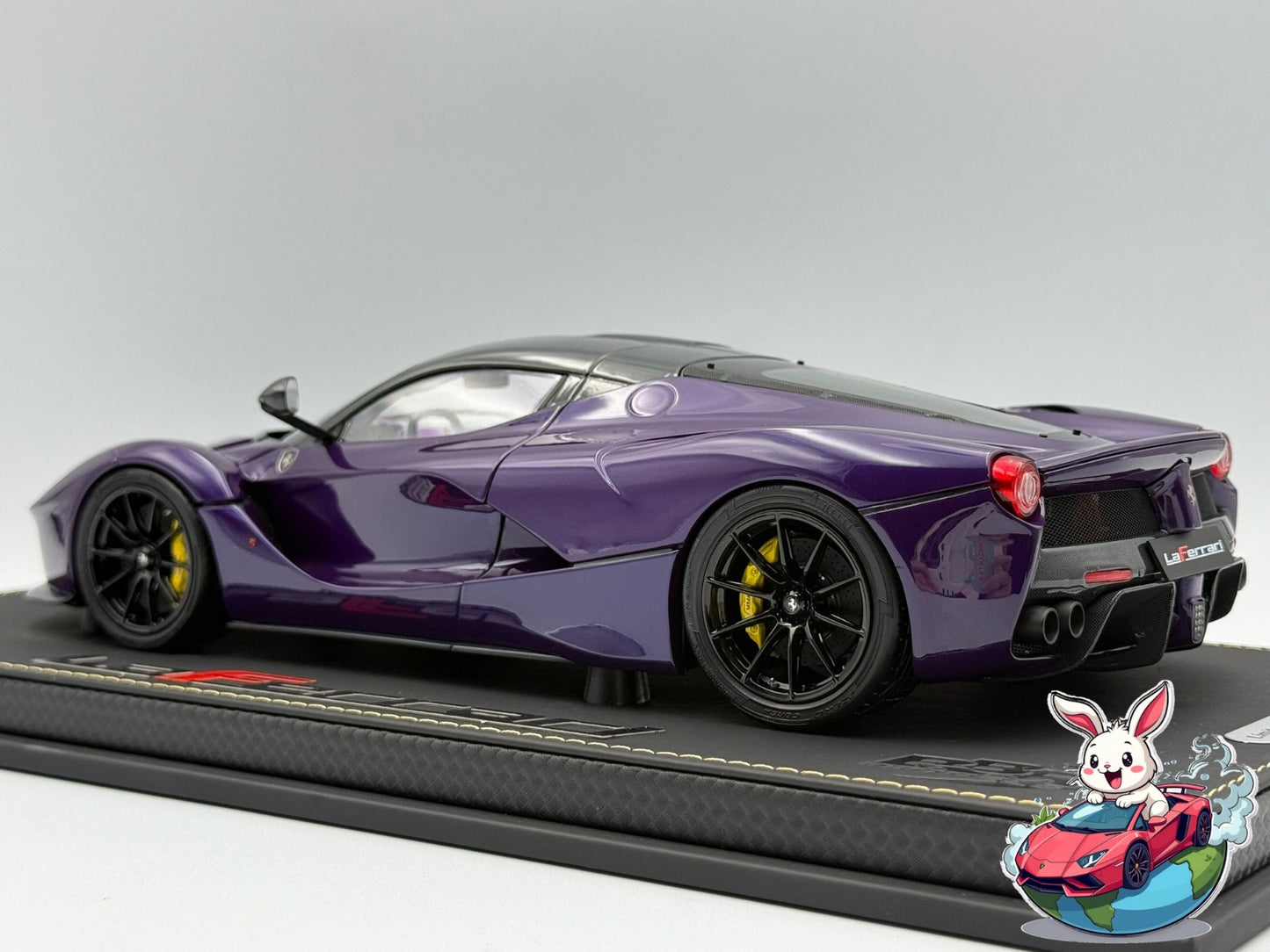 BBR 1:18 Ferrari Laferrari Purple Dubai TAILOR MADE