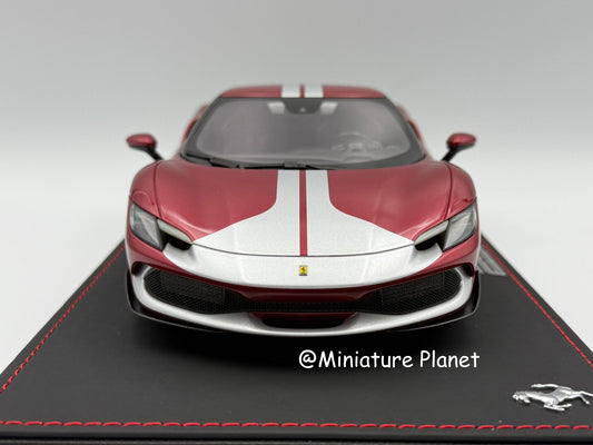 BBR 1:18 Ferrari 296 Assetto Fiorano (Metallic Red)