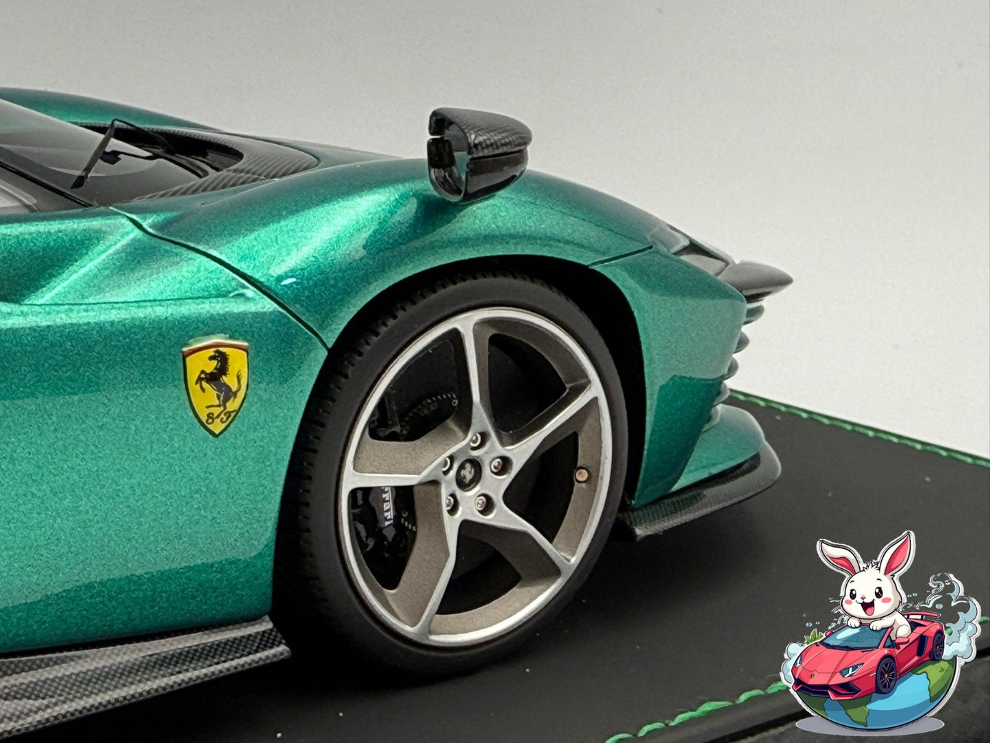 BBR Models 1:18 Ferrari SP3 Daytona 'Open Roof' (Green Jewel)