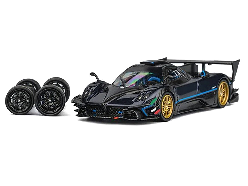 CM Model 1:64 Pagani Zonda Revolucion - Blue Carbon
