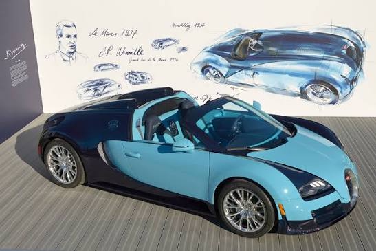 PREORDER 1:18 Bugatti Veyron Grand Sport Vitesse Jean-Pierre Wimille Legend