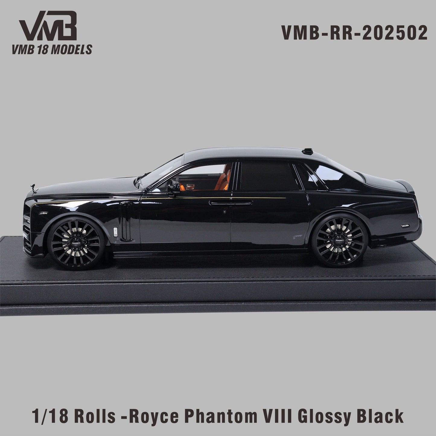 VMB 1:18 Rolls-Royce Phantom VIII Gloss Black