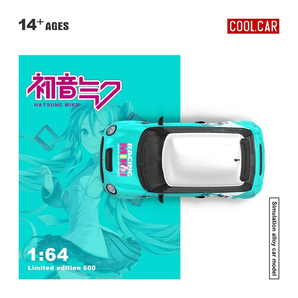 Cool Car 1:64 Mini Cooper 'Hatsune Miku'