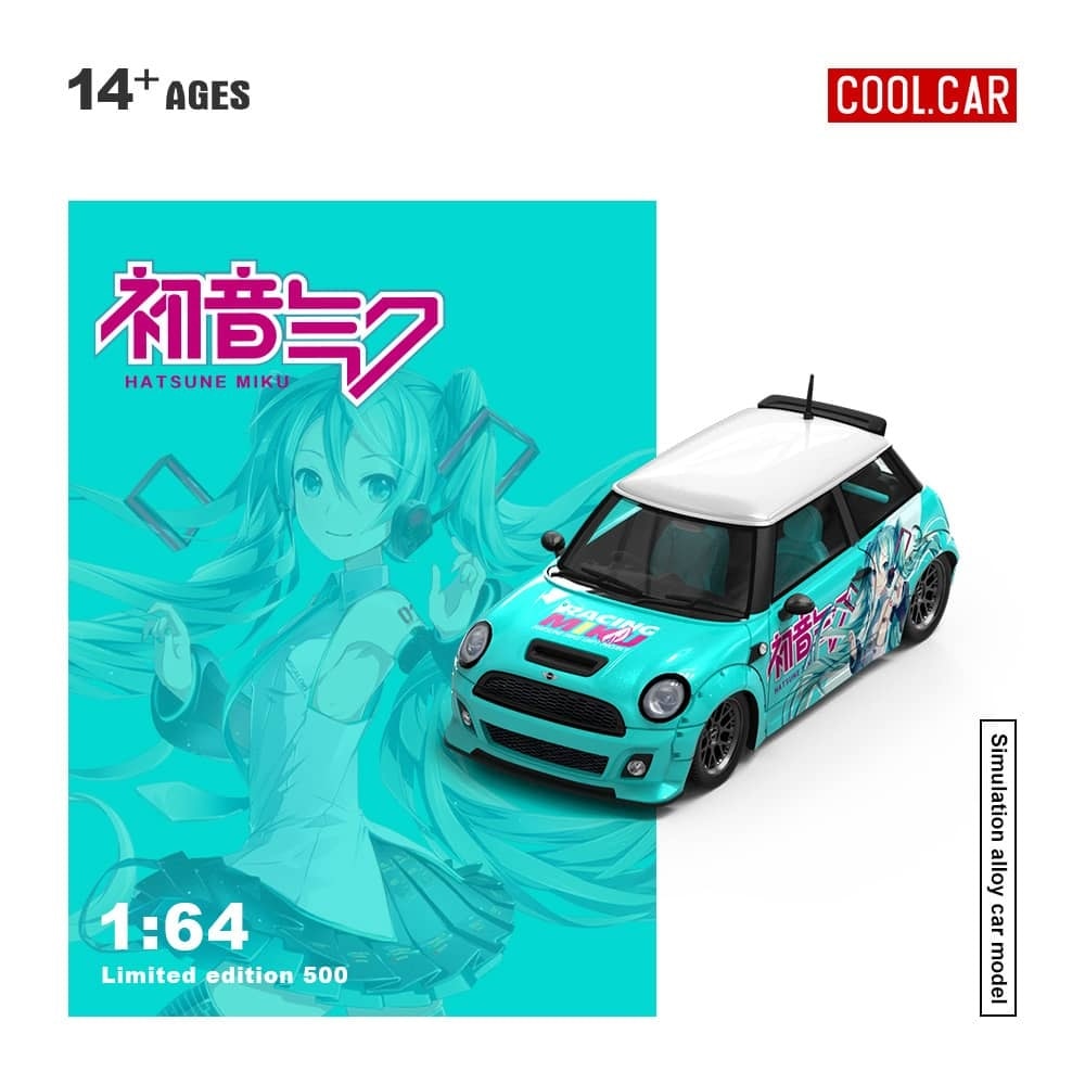 Cool Car 1:64 Mini Cooper 'Hatsune Miku'