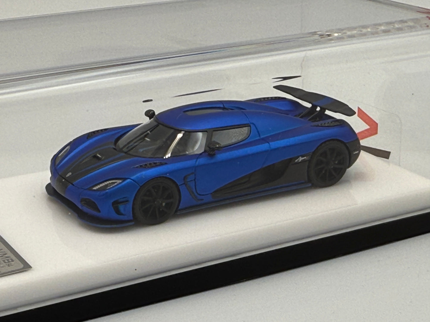 VMB Models 1:64 Koenigsegg Agera R (Matte Imperial Blue) - New Packaging