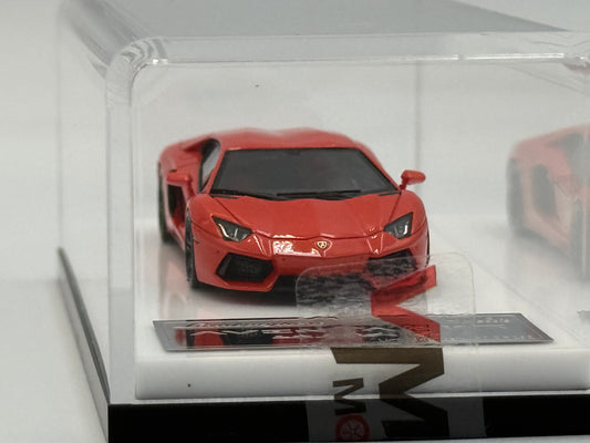 VMB 1:64 Lamborghini Aventador LP700-4 (Orange)