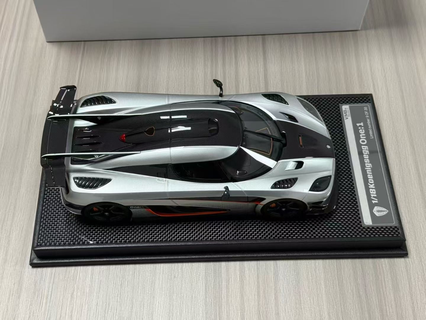 VMB 1:18 Koenigsegg One:1 (Silver)