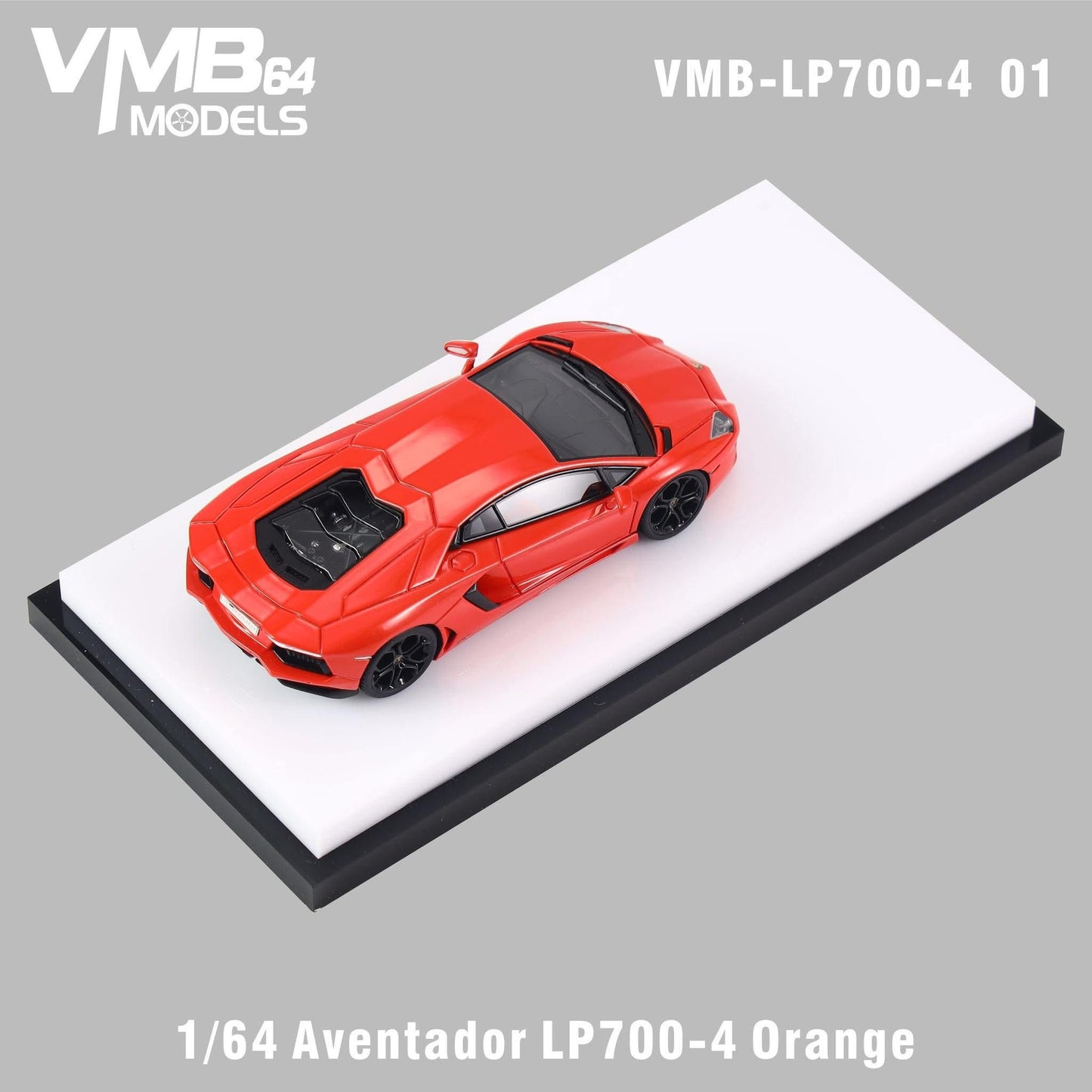 [PRE-ORDER] VMB 1:64 Lamborghini Aventador LP700-4 (Orange)