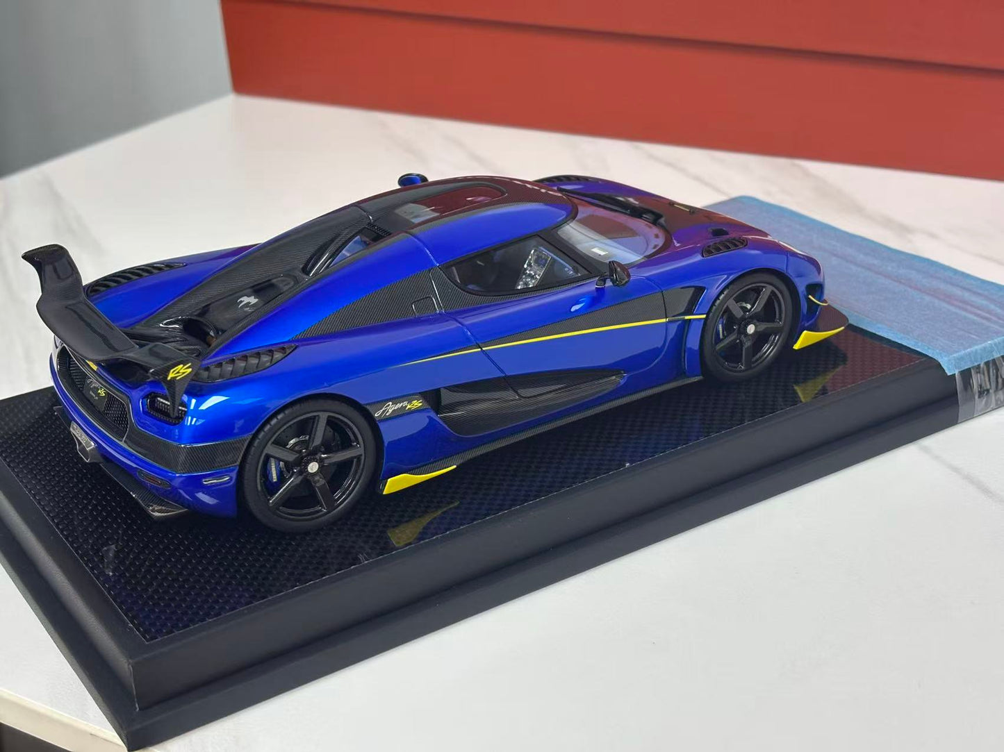 PREORDER VMB 1:18 Koenigsegg Agera RS 'Taiwan Blue'