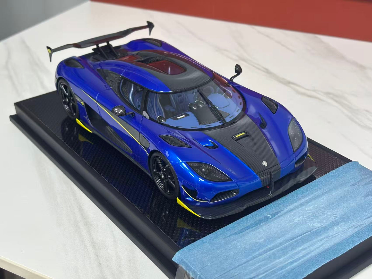 PREORDER VMB 1:18 Koenigsegg Agera RS 'Taiwan Blue'