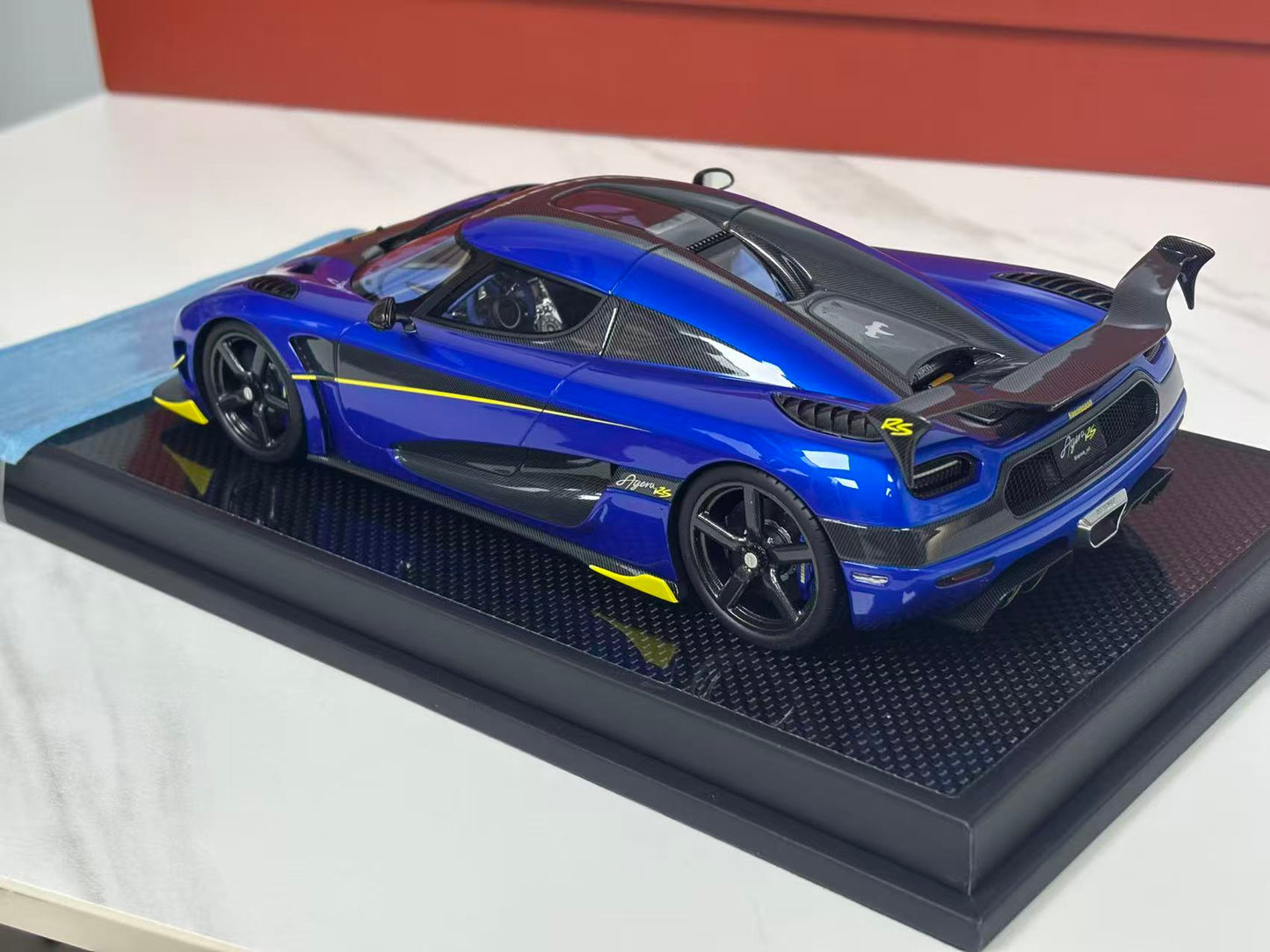 PREORDER VMB 1:18 Koenigsegg Agera RS 'Taiwan Blue'
