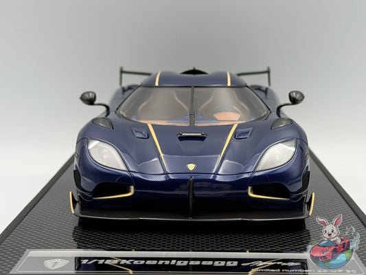 VMB 1:18 Koenigsegg Agera RS 'Blue Carbon'
