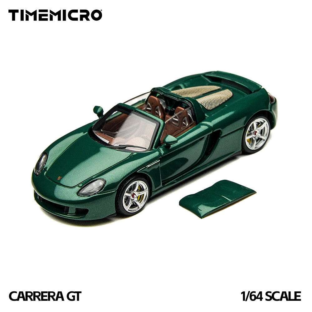 PREORDER Time Micro 1:64 Porsche Carrera GT (British Racing Green)